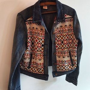 Aztec Denim Jacket